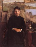 Emile Friant - Portrait de Mme Petitjean